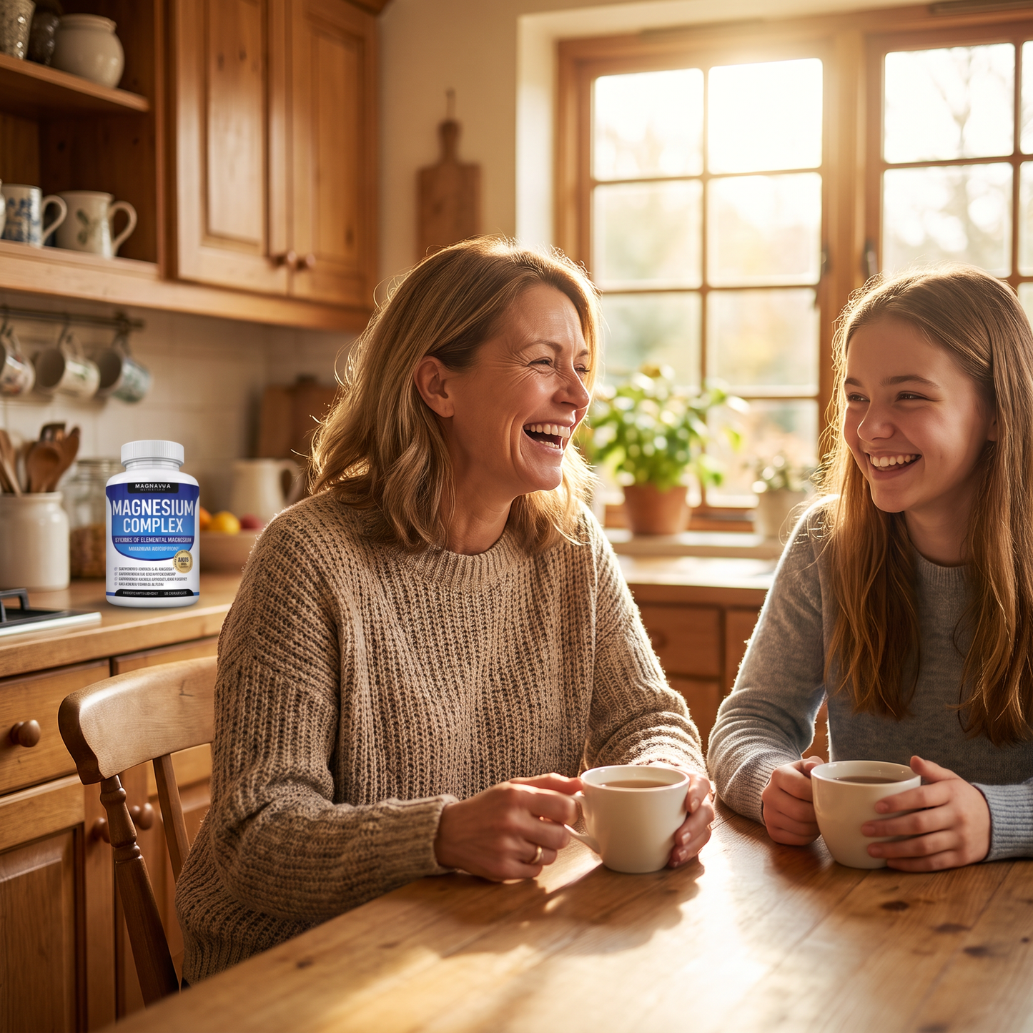 Morning tea, energised and present — life with Magnavia